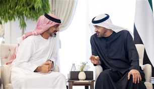 رئيس الدولة يستقبل ولي عهد عجمان ويبحثان شؤون الوطن والمواطن 