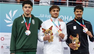 السباح حسين شوقي يهدي الإمارات برونزية الألعاب الخليجية