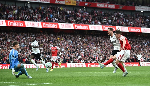 آرسنال يدمر فولهام وينذر أتلتيكو مدريد