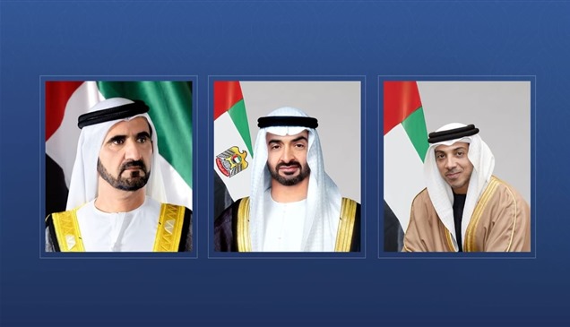 رئيس الدولة ونائباه يهنئون ملك الأردن بذكرى استقلال بلاده