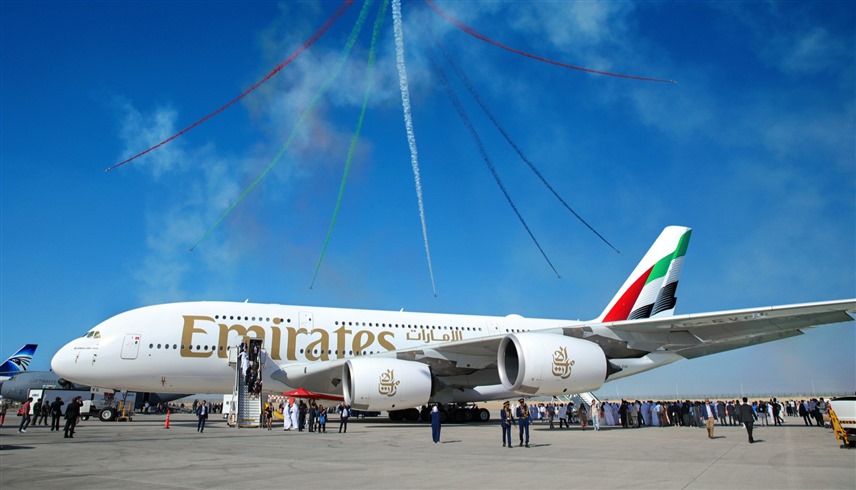 طائرة الإمارات A380 (الصورة- طيران الإمارات)