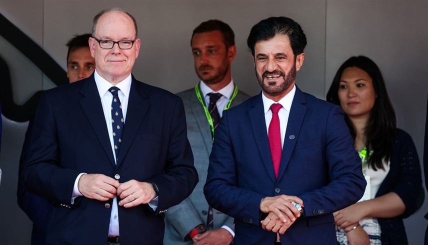 محمد بن سليم رفقة الأمير ألبير الثاني (وام)