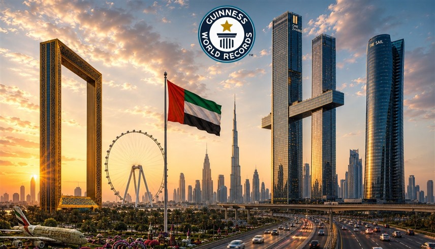 مئات الأرقام القياسية للإمارات في موسوعة غينيس
