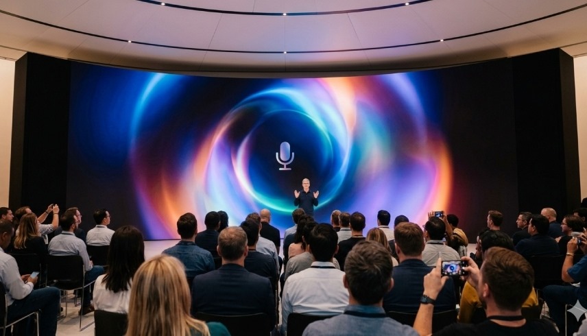 مؤتمر المطورين العالمي "WWDC 2026" (صورة مصممة بالذكاء الاصطناعي)