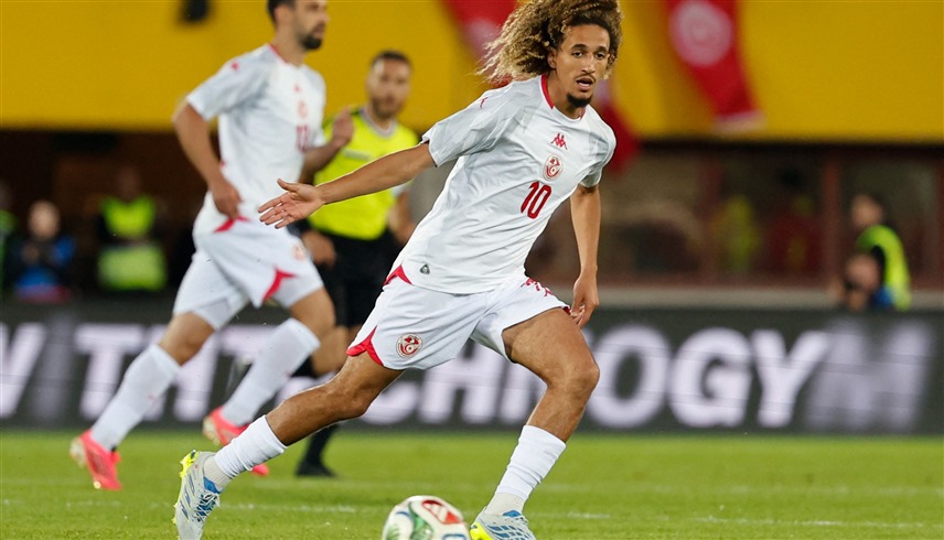 نجم منتخب تونس حنبعل المجبري (رويترز)