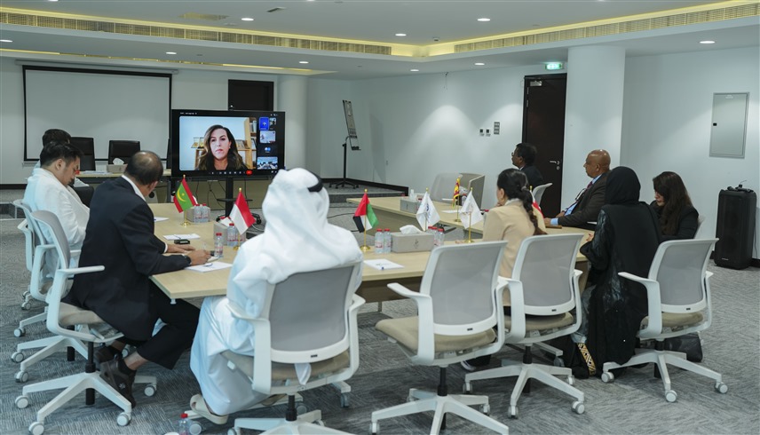 جانب من اجتماع الاتحاد العالمي لليوغاسانا (وام) 
