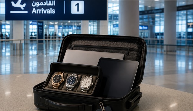 شرطة دبي تعيد حقيبة تضم مقتنيات ثمينة بقيمة 103 آلاف درهم لمسافر خليجي