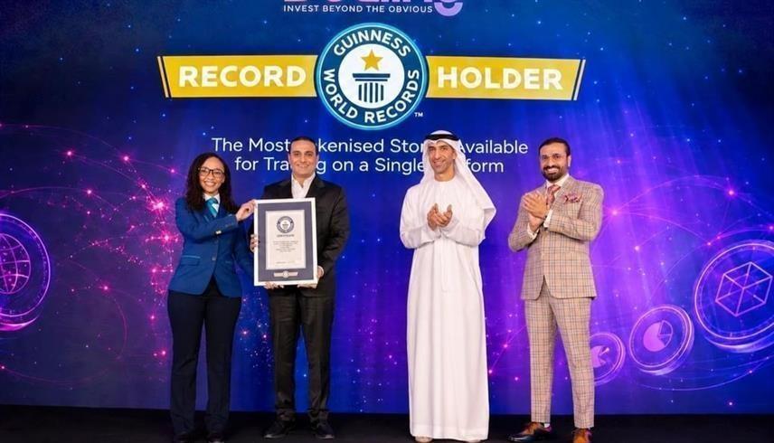 "Dealing.com" تدخل غينيس بإدراج 24 ألف سهم مُرمّز
