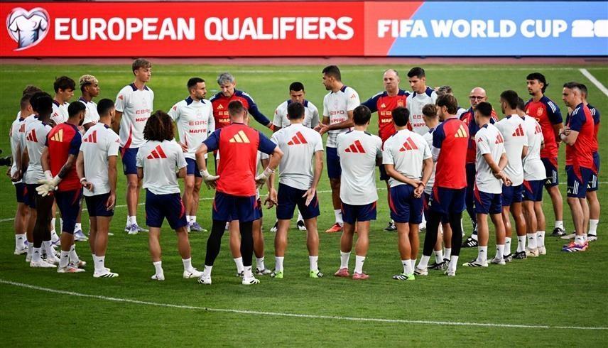 منتخب إسبانيا (أ ف ب)