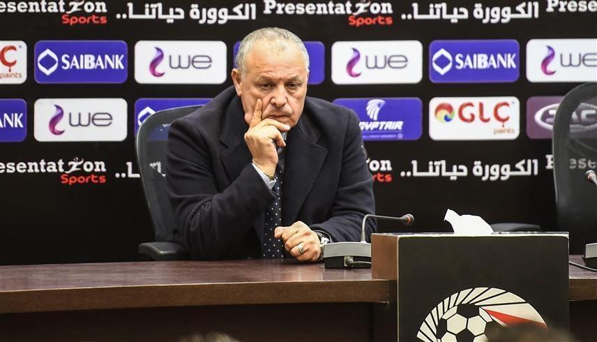 رئيس الاتحاد المصري هاني أبو ريدة (أ ف ب)
