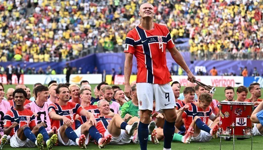 نجم منتخب النرويج هالاند (رويترز)