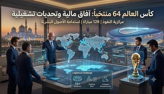  بمشاركة 64 منتخباً.. كأس العالم تُغير اقتصاد كرة القدم