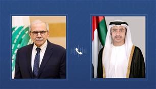 عبدالله بن زايد يؤكد دعم الإمارات لجهود لبنان لتحقيق الأمن والاستقرار