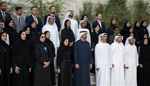 رئيس الدولة يستقبل فريق عمل جناح الإمارات في "إكسبو 2025 أوساكا"