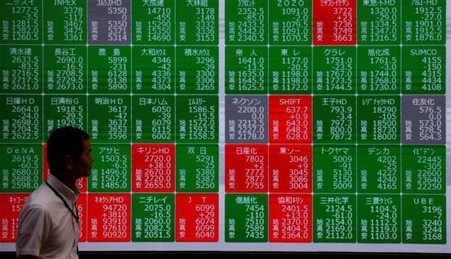الأسهم الآسيوية تنخفض بعد انحسار ضغوط التضخم في الولايات المتحدة