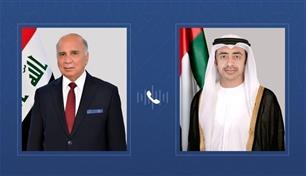 عبدالله بن زايد ووزير الخارجية العراقي يبحثان العلاقات الأخوية بين البلدين