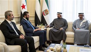 محمد بن زايد والشرع يبحثان تعزيز التعاون الاقتصادي عبر شراكات تنموية مستدامة