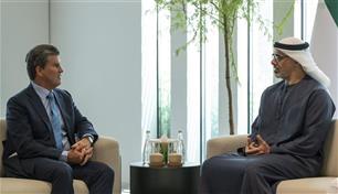 خالد بن محمد بن زايد يبحث الاستثمار مع "جنرال أتلانتيك" في أبوظبي