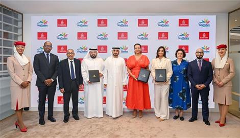 طيران الإمارات توقع 7 مذكرات تفاهم لتعزيز السياحة في أسواق دولية