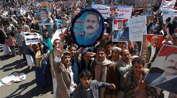 تظاهرة لمناصري المخلوع في اليمن (أرشيف / غيتي)
