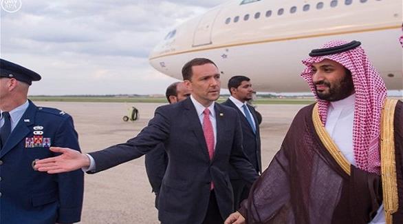ولي ولي العهد السعودي الأمير محمد بن سلمان يصل إلى أمريكا (أرشيف)