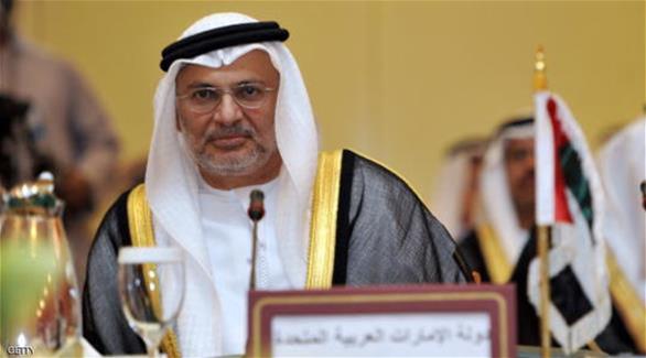 وزير الدولة للشؤون الخارجية الإماراتية أنور محمد قرقاش (أرشيف)
