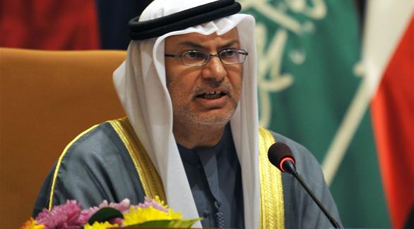 وزير الدولة للشؤون الخارجية الإماراتية، الدكتور أنور قرقاش(أرشيف)