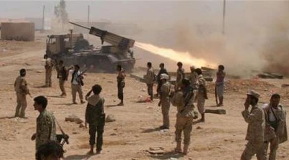 قصف مدفعي للمقاومة اليمنية تسقط 10 من مليشيا الانقلابيين بين قتيل وجريح في محافظة البيضاء (أرشيف)