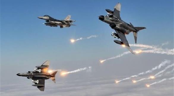 طائرات التحالف الدولي تقصف أهدافاً لداعش(أرشيف)