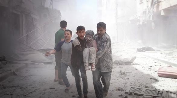 قصف جوي عنيف على حلب (أرشيف) 