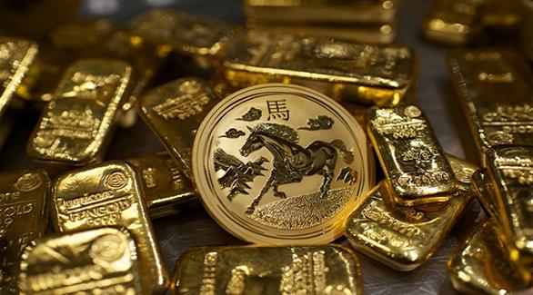سبائك وعملات ذهبية لشركة برو أوروم لتجارة الذهب الألمانية في سويسرا (أرشيف)