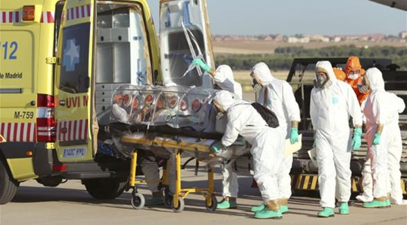 أثناء نقل المصابين بايبولا إلى المستشفى