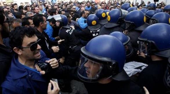 مواجهات بين المتظاهرين والشرطة بقبرص (أرشيف)