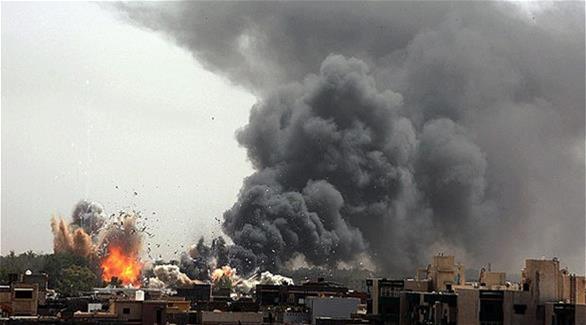 قوات ليبية تضرب مدينة سرت معقل داعش في ليبيا بغارات جوية (أرشيف)