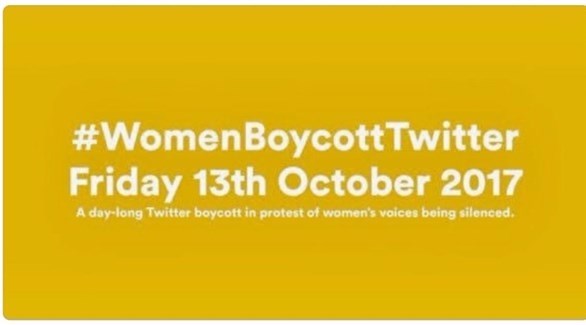 مقاطعة تويتر ليوم واحد رفضاً لمحاولات إسكات صوت النساء 