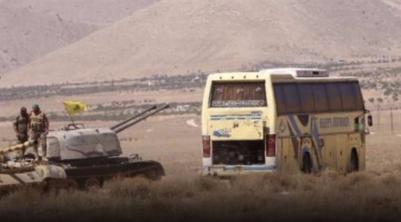 عناصر داعش تغادر دير الزور (أرشيف)