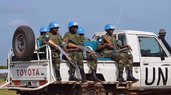 عناصر من فوات حفظ السلام التابعة للأمم المتحدة في أفريقيا (أرشيف)