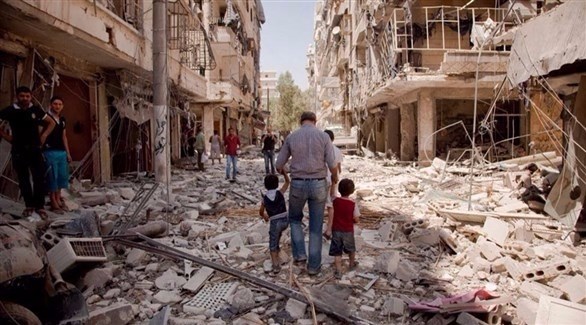 دمار في سوريا.(أرشيف)