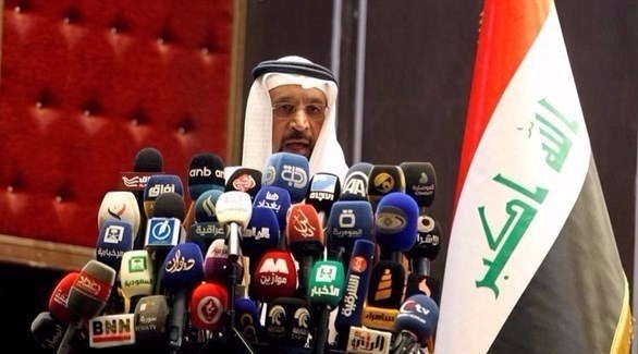 وزير النفط السعودي خالد الفالح في العاصمة العراقية بغداد (رويترز)