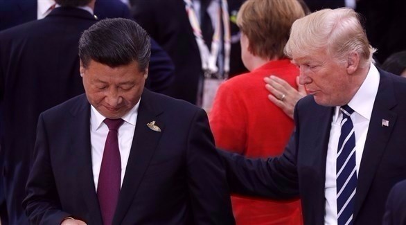 الرئيسان الأمريكي دونالد ترامب والصيني شي جينبينغ.(أرشيف)