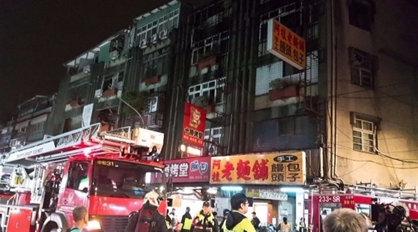 حريق في مبنى سكني بتايوان (أرشيف)