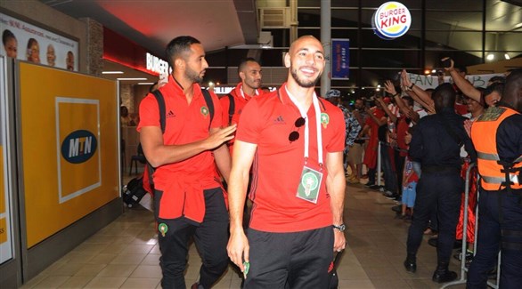 وصول بعثة المنتخب المغربي إلى أبيدجان (الجامعة)