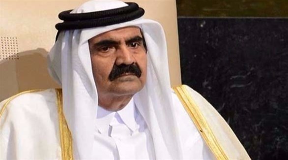 أمير قطر السابق الشيخ حمد.(أرشيف)