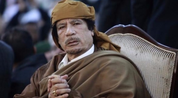 العقيد الليبي معمر القذافي.(أرشيف)