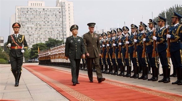 رئيس هيئة الأركان المشتركة بالجيش الأمريكي جوزيف دانفورد يزور الصين (إ ب أ)