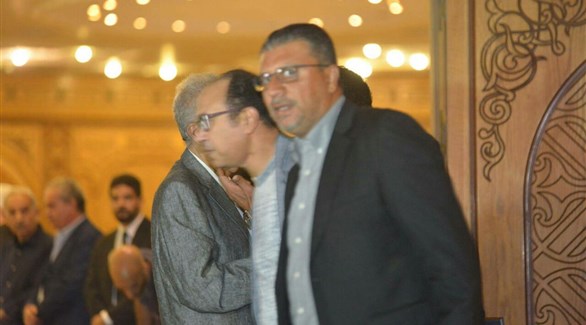 عزاء الكاتب الراحل محفوظ عبدالرحمن بمسجد الشرطة (المصدر)