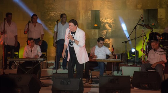 إيمان البحر درويش يتألق في حفله بمهرجان القلعة للموسيقي والغناء (المصدر)