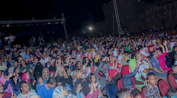 إيمان البحر درويش يتألق في حفله بمهرجان القلعة للموسيقي والغناء (المصدر)