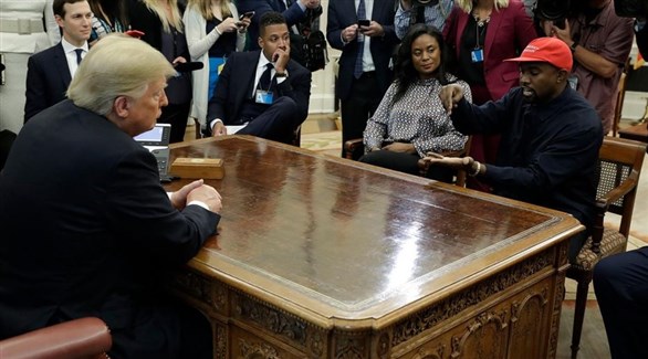 مغني الراب الأمريكي ضيف الرئيس دونالد ترامب في البيت الأبيض الخميس (فوكس نيوز) 