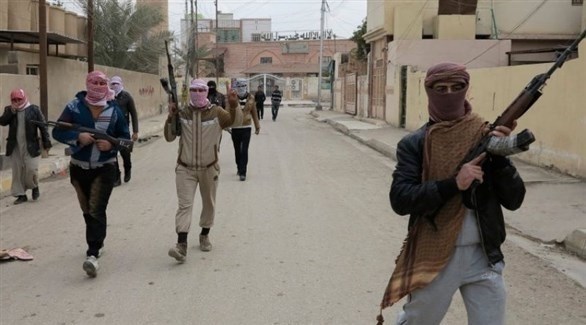 مقاتلون من داعش في الأنبار (أرشيف)